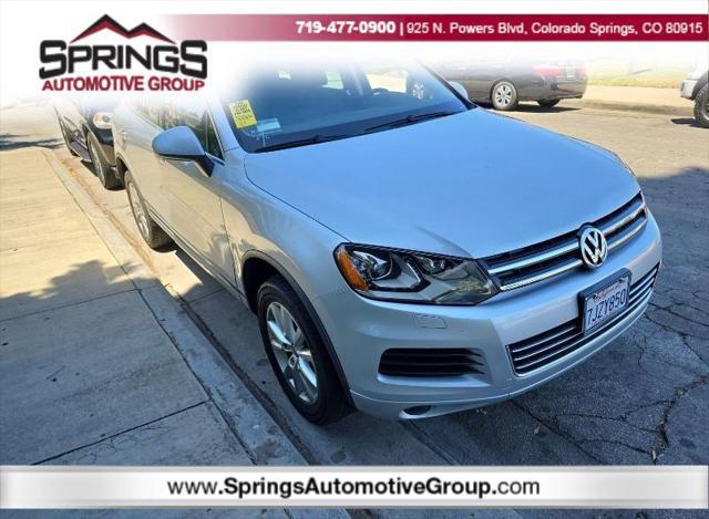 used 2014 Volkswagen Touareg car, priced at $18,199