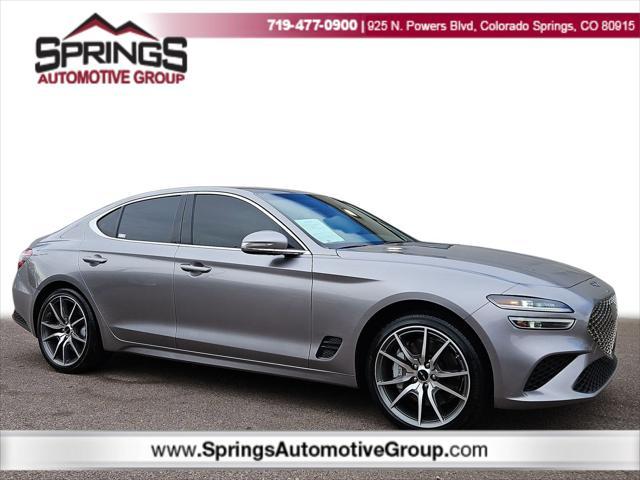 used 2024 Genesis G70 car, priced at $30,994