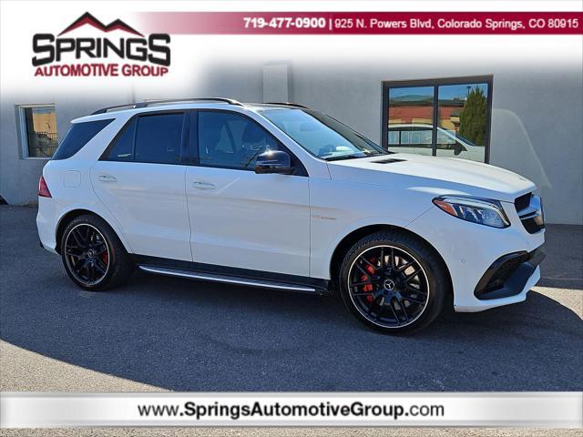 used 2016 Mercedes-Benz AMG GLE car, priced at $34,197