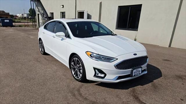 used 2019 Ford Fusion car, priced at $16,197