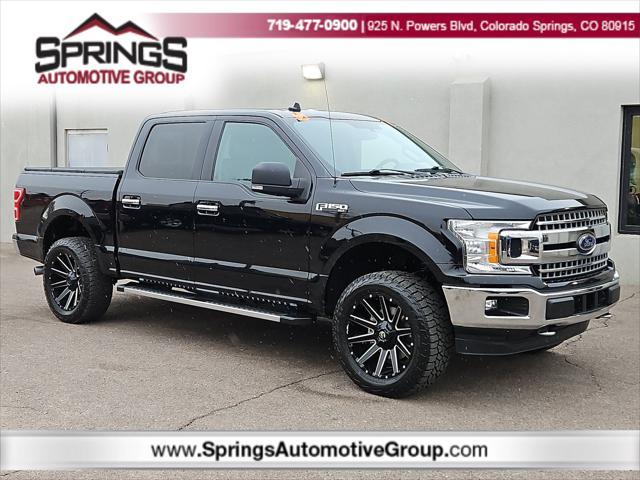 used 2018 Ford F-150 car, priced at $30,797