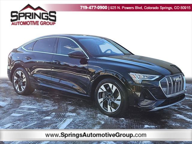 used 2022 Audi e-tron Sportback car, priced at $37,998