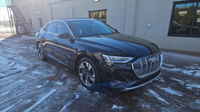 used 2022 Audi e-tron Sportback car, priced at $37,998