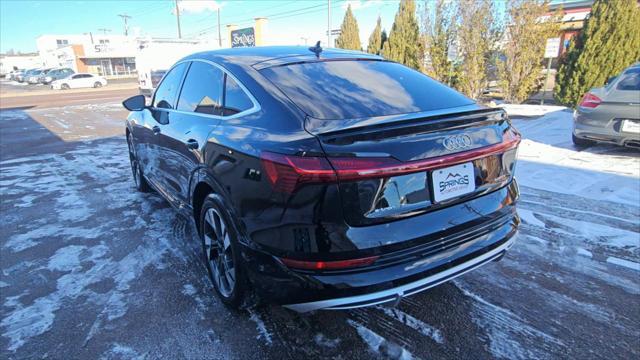 used 2022 Audi e-tron Sportback car, priced at $37,998