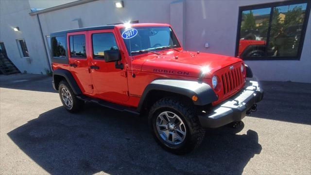 used 2017 Jeep Wrangler Unlimited car, priced at $28,994