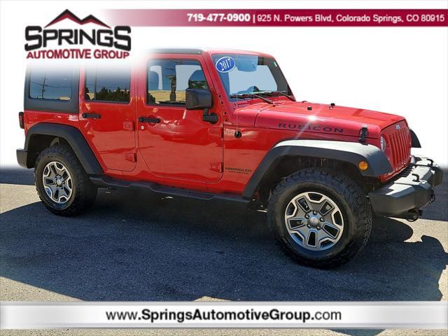 used 2017 Jeep Wrangler Unlimited car, priced at $28,994