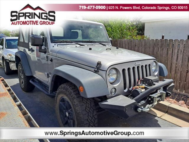 used 2016 Jeep Wrangler car, priced at $21,899