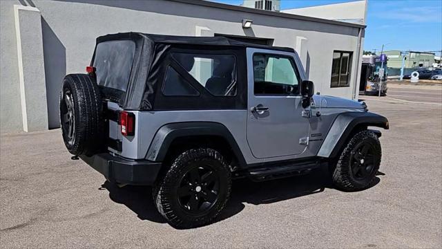 used 2016 Jeep Wrangler car, priced at $19,499