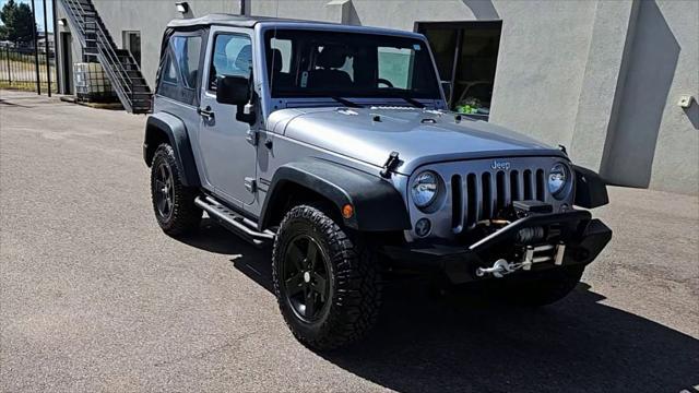 used 2016 Jeep Wrangler car, priced at $19,499