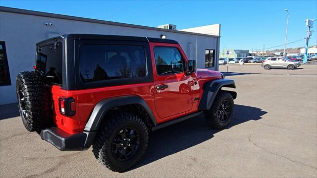 used 2021 Jeep Wrangler car, priced at $29,994