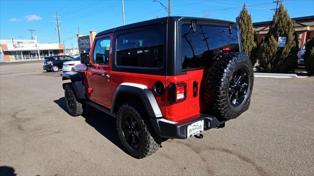 used 2021 Jeep Wrangler car, priced at $29,994