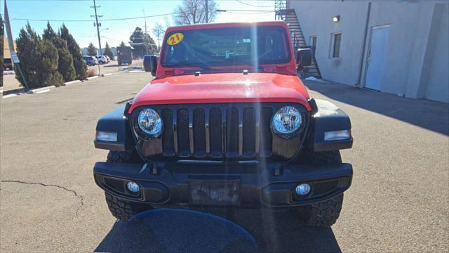 used 2021 Jeep Wrangler car, priced at $29,994