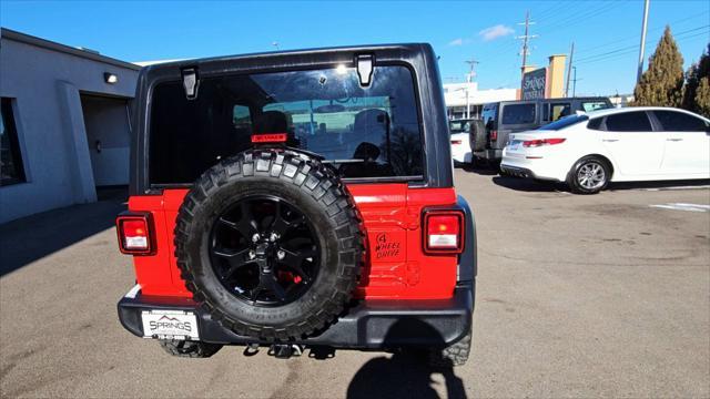 used 2021 Jeep Wrangler car, priced at $29,994