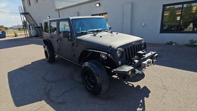 used 2016 Jeep Wrangler Unlimited car, priced at $17,998