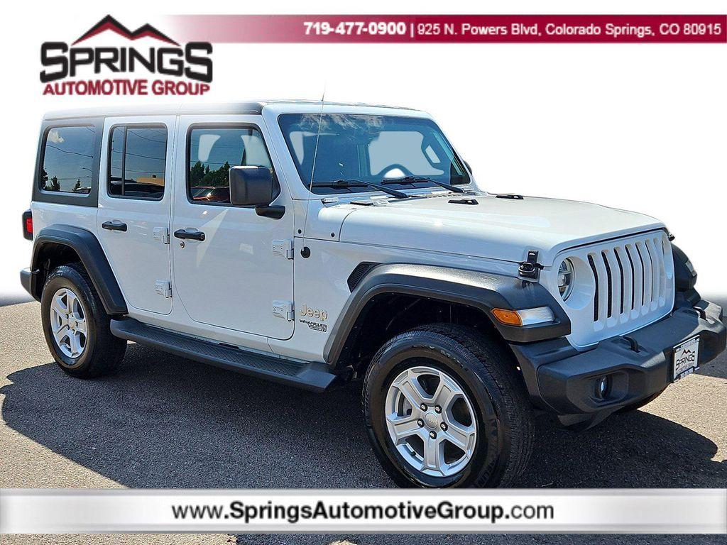 used 2021 Jeep Wrangler Unlimited car, priced at $29,699