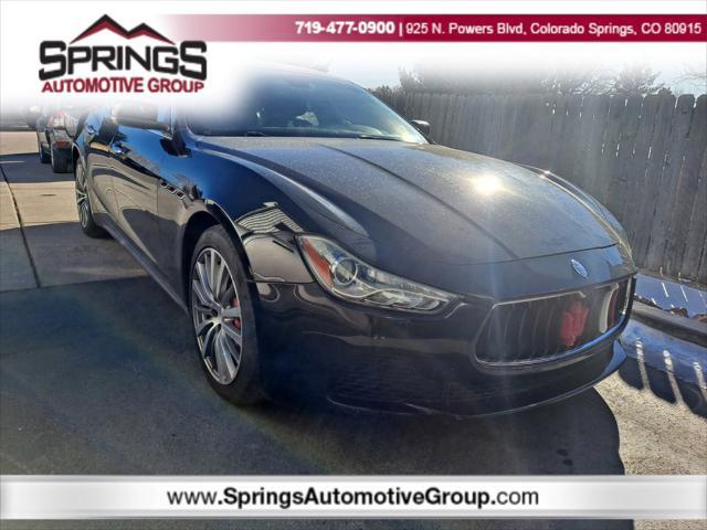 used 2015 Maserati Ghibli car, priced at $13,999