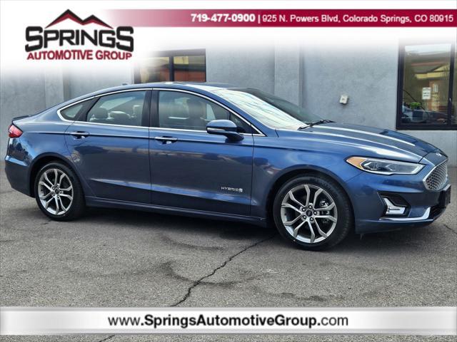 used 2019 Ford Fusion Hybrid car, priced at $18,699