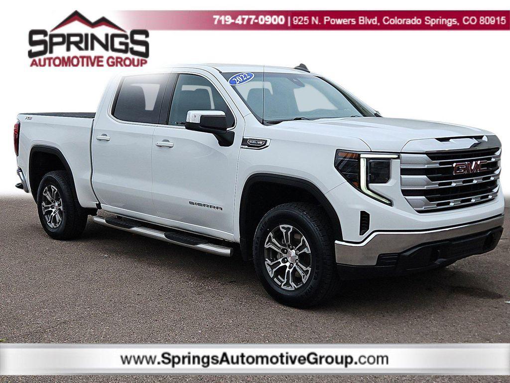 used 2022 GMC Sierra 1500 car, priced at $36,599