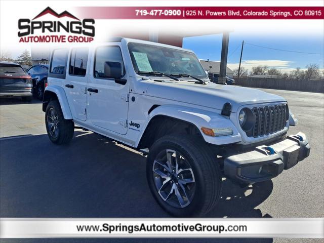 used 2024 Jeep Wrangler 4xe car, priced at $45,998