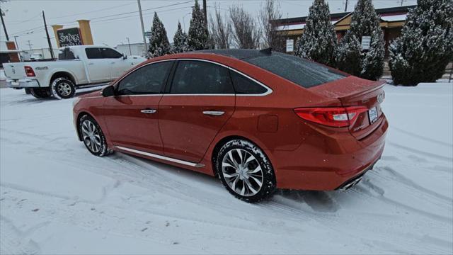 used 2015 Hyundai Sonata car, priced at $13,199