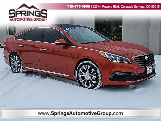 used 2015 Hyundai Sonata car, priced at $13,199