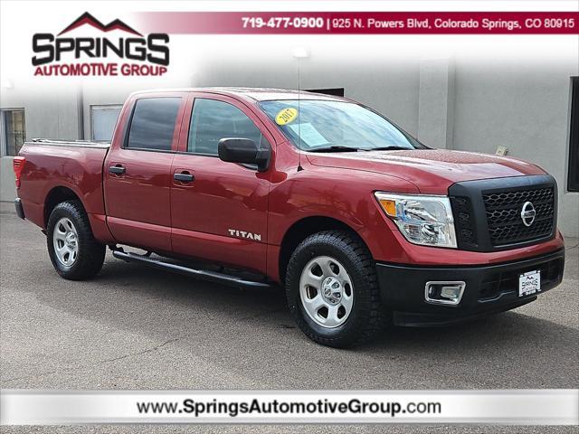 used 2017 Nissan Titan car, priced at $23,999