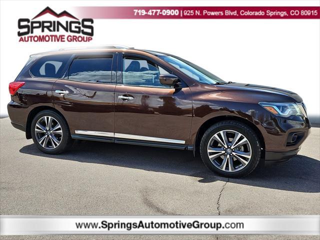 used 2019 Nissan Pathfinder car, priced at $20,597