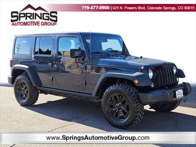 used 2017 Jeep Wrangler Unlimited car, priced at $22,998