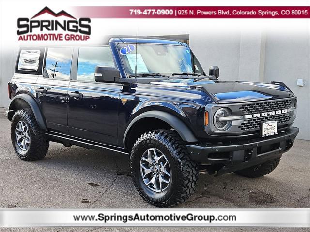 used 2021 Ford Bronco car, priced at $43,994