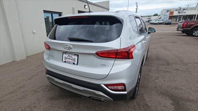 used 2019 Hyundai Santa Fe car, priced at $16,799