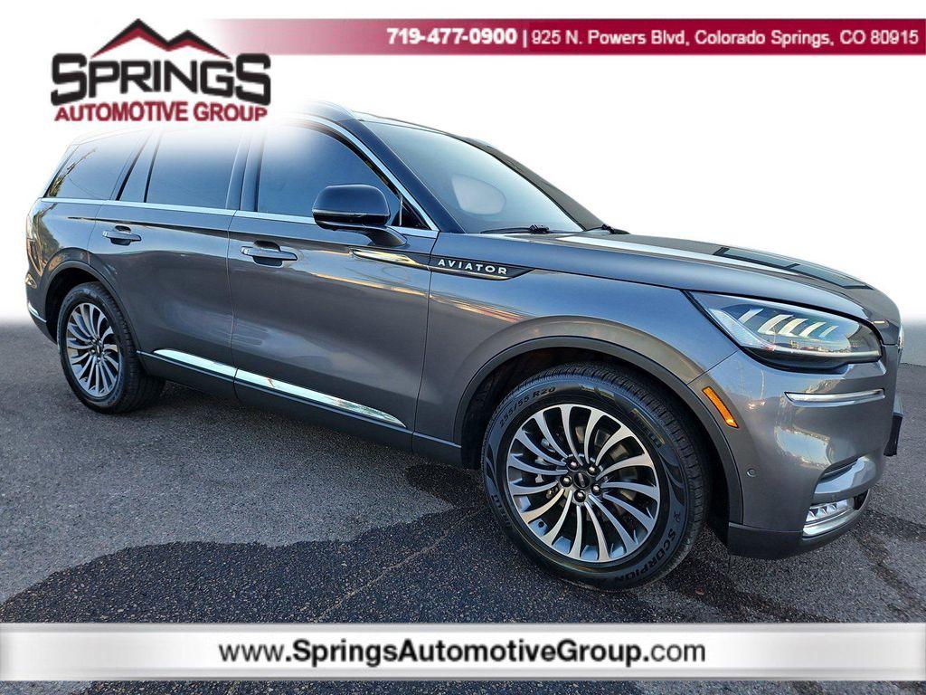 used 2021 Lincoln Aviator car, priced at $37,994