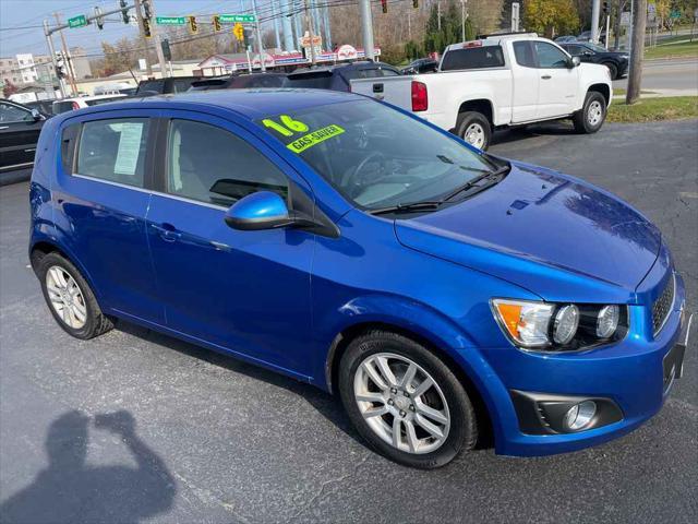 used 2016 Chevrolet Sonic car, priced at $9,375