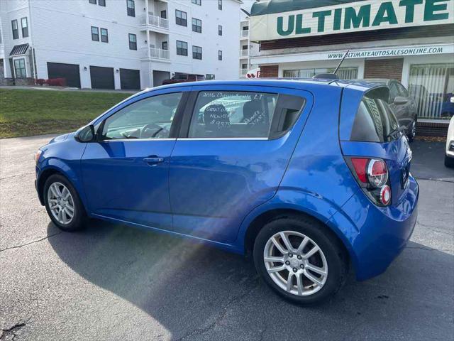 used 2016 Chevrolet Sonic car, priced at $9,375