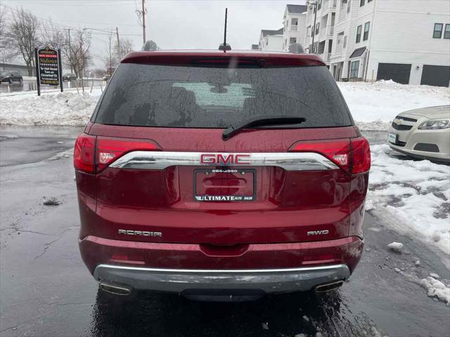 used 2018 GMC Acadia car, priced at $20,895