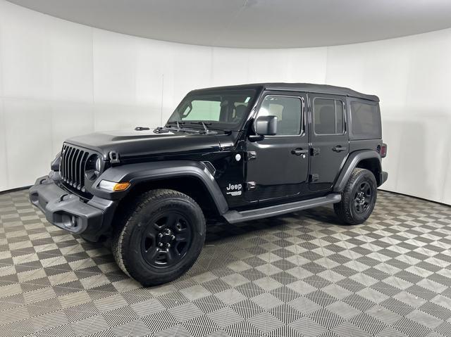 used 2021 Jeep Wrangler Unlimited car, priced at $28,000