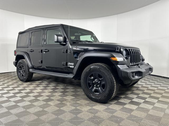 used 2021 Jeep Wrangler Unlimited car, priced at $28,000