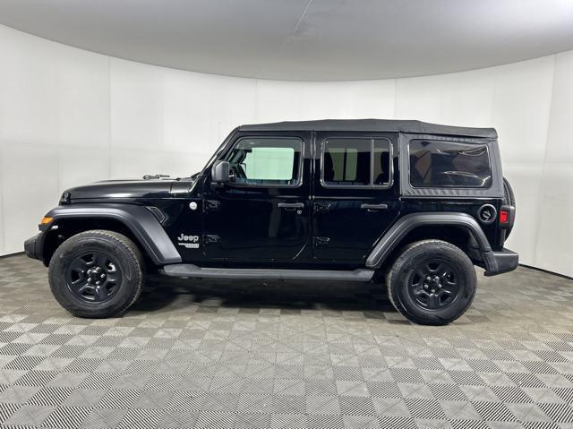 used 2021 Jeep Wrangler Unlimited car, priced at $28,000