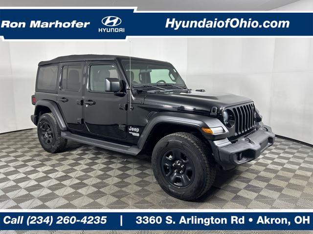 used 2021 Jeep Wrangler Unlimited car, priced at $28,000