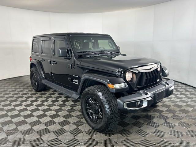 used 2020 Jeep Wrangler Unlimited car, priced at $28,927