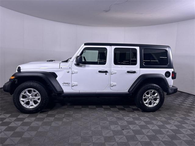 used 2021 Jeep Wrangler Unlimited car, priced at $29,990