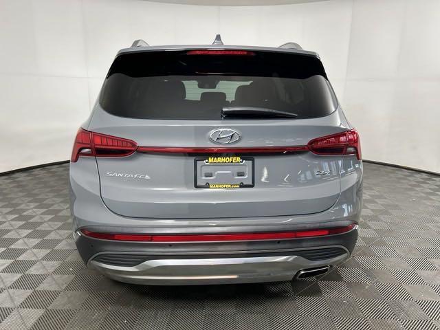 used 2021 Hyundai Santa Fe car, priced at $23,799