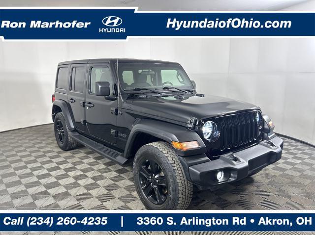 used 2021 Jeep Wrangler Unlimited car, priced at $27,990