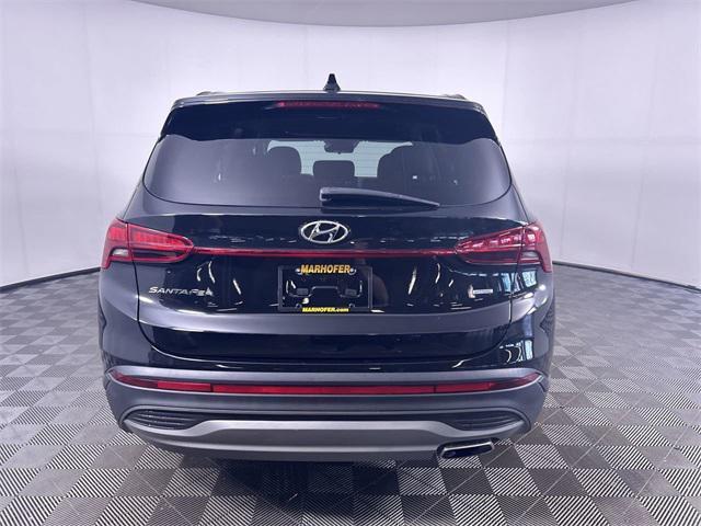 used 2021 Hyundai Santa Fe car, priced at $22,990