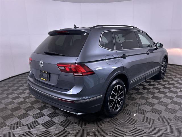 used 2021 Volkswagen Tiguan car, priced at $17,390