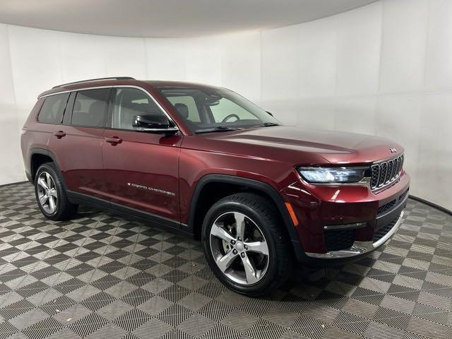 used 2021 Jeep Grand Cherokee L car, priced at $27,399