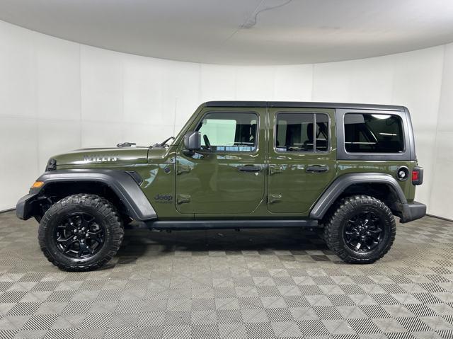 used 2021 Jeep Wrangler Unlimited car, priced at $29,770