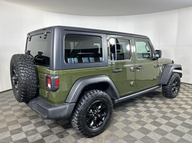 used 2021 Jeep Wrangler Unlimited car, priced at $29,770