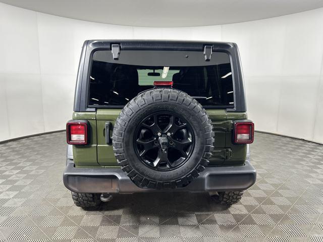 used 2021 Jeep Wrangler Unlimited car, priced at $29,770