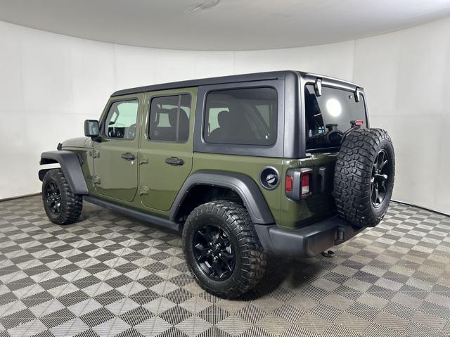 used 2021 Jeep Wrangler Unlimited car, priced at $29,770