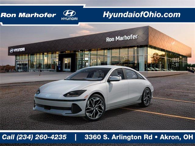 new 2025 Hyundai IONIQ 6 car, priced at $43,962